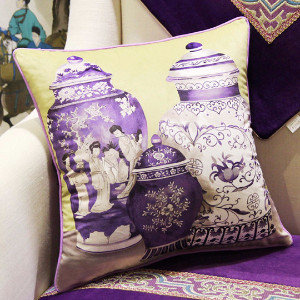 G HOME COLLECTION Vase Pillow Cover