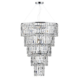 CANORA GREY Anberlin 6 - Light Crystal Chandelier