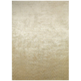 ROOM ENVY Flatweave Viscose Solid Color Rug