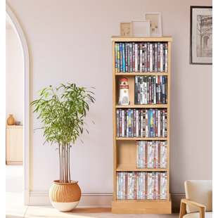 NATUR PUR Farris 119cm H Media Shelves