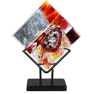 JASMINE ART GLASS Geometric & Shapes Figurine / Sculpture