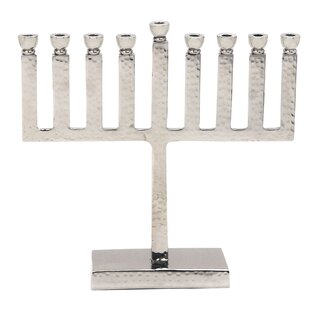 ISRAEL GIFTWARE DESIGN Aluminum Menorah