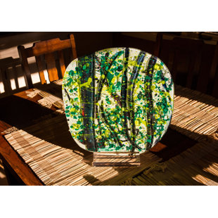 JASMINE ART GLASS Landscape & Nature Figurines & Sculptures