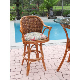ALEXANDER & SHERIDAN INC. Panama 30" Swivel Bar Stool