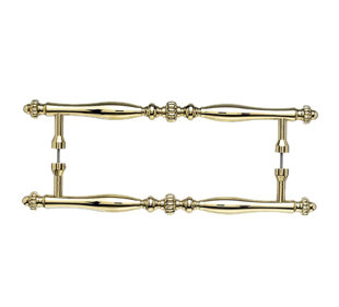 TOP KNOBS Somerset Melon Door 12" Center to Center Appliance Pull