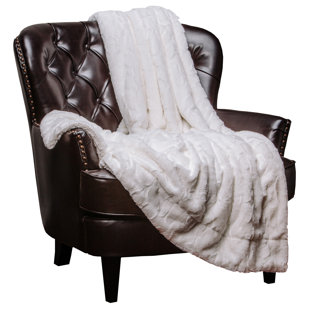 CHANASYA Faux Fur Blanket