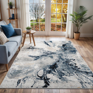 MERCURY ROW Abstract Area Rug
