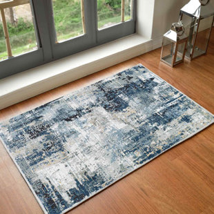 BLUE ELEPHANT Teppich Cosey in Marineblau/Grau