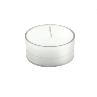 JECO INC. Unscented Tealight Candle with Metal Holder