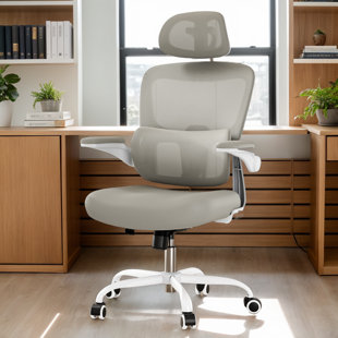 INBOX ZERO Montclaire Mesh Desk Chair With Adjustable Lumbar Support