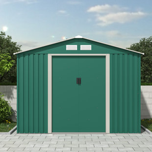 WFX UTILITY 8 ft. W x 6 ft. D Apex Metal Shed