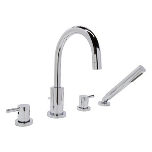 ANZZI 2 Handle Deck Roman Tub Faucet with Diverter