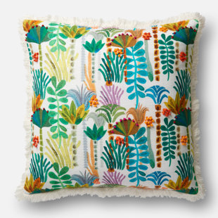 JUSTINA BLAKENEY X LOLOI Justina Blakeney Embroidered Throw Pillow
