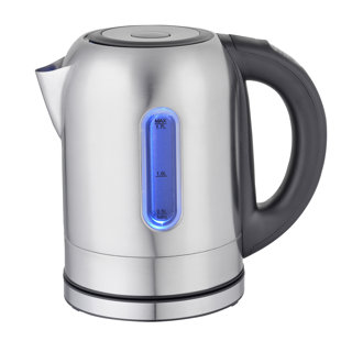 Mega Chef 1.8 qt. Stainless Steel Electric Tea Kettle