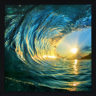PICTURE PERFECT INTERNATIONAL Framed Coastal On Plastic/Acrylic Print
