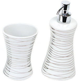 GEDY BY NAMEEKS Diva 2-Piece Bathroom Accessory Set