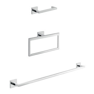 GEDY BY NAMEEKS Elba 3 - Piece Bathroom Hardware Set