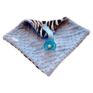 BBEMERALD Blue Minky Fabric Baby Blanket