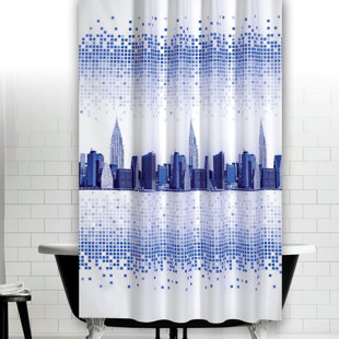 HAPPY LARRY Eady Shower Curtain