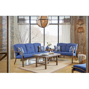TRISHA YEARWOOD HOME COLLECTION 5 - Person Outdoor Seating Group with Sunbrella Cushions
