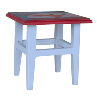 ATTRACTION DESIGN HOME Holiday Square Printing Stool