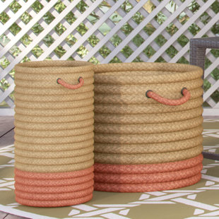 Breakwater Bay Fabric Basket