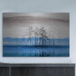 FOUNDRY SELECT " Blue Lake Horizon " by Parvez Taj Painting Print