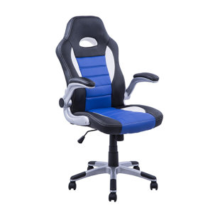 Zipcode Design Adjustable Ergonomic Faux Leather Swiveling PC & Racing Game Chair