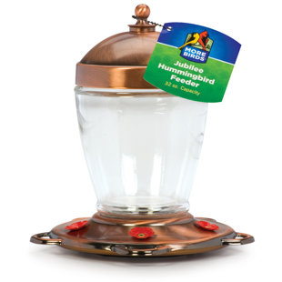 CLASSIC BRANDS LLC Glass Freestanding Hummingbird Feeder