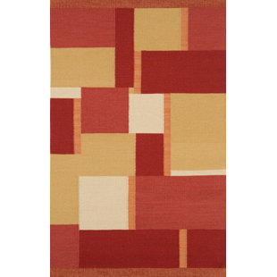 CONTINENTAL RUG COMPANY Nouveau Hand Knotted Wool Geometric Rug