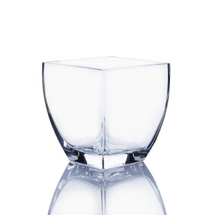 WGV INTERNATIONAL 6'' H Glass Tabletop Tealight Holder