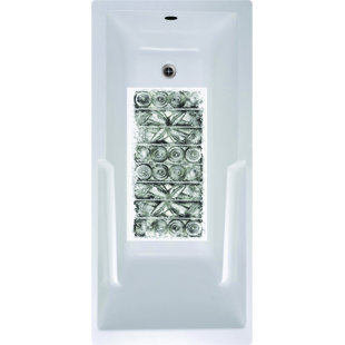 NO SLIP MAT BY VERSATRACTION Bath Mat with Non-Slip Backing