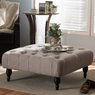 WHOLESALE INTERIORS Keswick Upholstered Ottoman