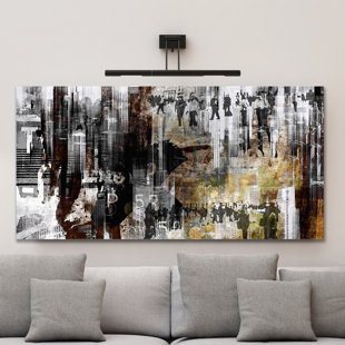JAXSON REA Chicago XXI On Canvas by Sven Pfrommer Print