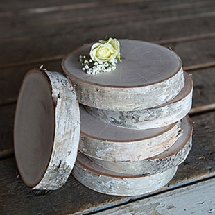 WILSON ENTERPRISES, INC. Wilson Birch Round Sculpture Set