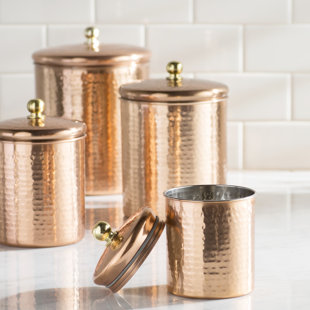 MINT PANTRY® Hamblin 4 Piece Kitchen Canister Set