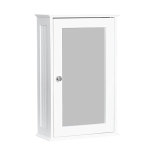 SYMPLE STUFF 34cm x 53cm Surface Mount Mirror Cabinet