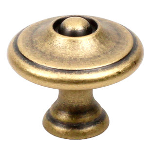 CENTURY HARDWARE Hartford 1 3/16" Diameter Mushroom Knob