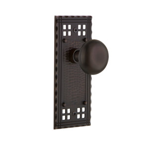 NOSTALGIC WAREHOUSE Craftsman Plate with New York Door Knob