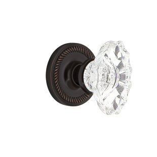 NOSTALGIC WAREHOUSE Rope Rosette with Chateau Door Knob