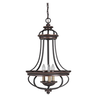 ASTORIA GRAND Westerfield 3 - Light Lantern Empire Chandelier