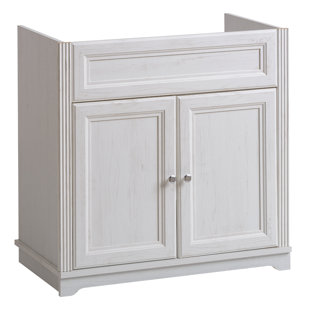 MARLOW HOME CO. 80 cm breiter freistehender Einzelwaschtisch Clint