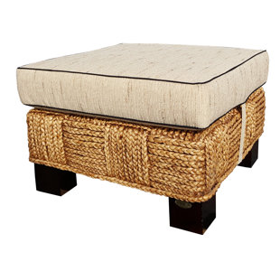 CHIC TEAK Upholstered Ottoman