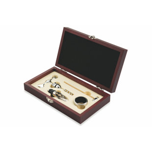 VILLA D'ESTE HOME 4 Piece Tasting Bar Tool Set