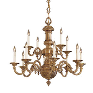 METROPOLITAN BY MINKA 12 - Light Chandelier