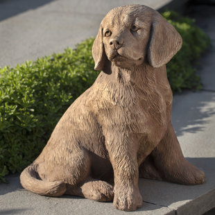 CAMPANIA INTERNATIONAL Retriever Puppy Statue