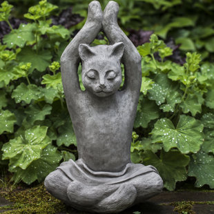 CAMPANIA INTERNATIONAL Yoga Cat Statue