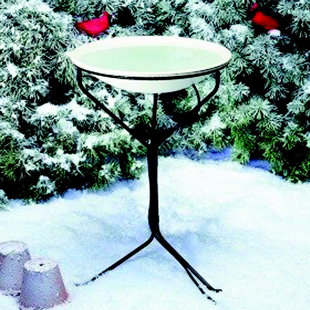 ALLIED PRECISION INDUSTRIES Plastic / Acrylic Birdbath