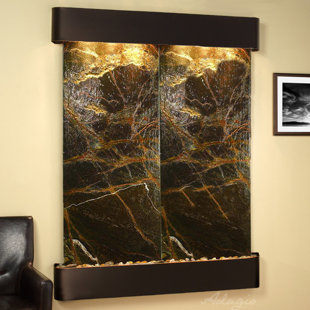 ADAGIO FOUNTAINS Majestic River Wall Fountain with Light