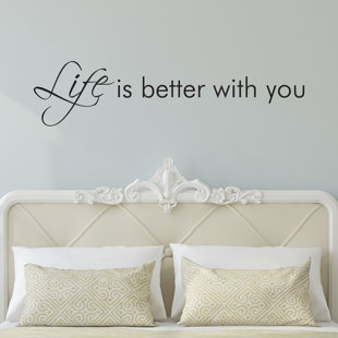 BELVEDERE DESIGNS LLC Text & Numbers Non-Wall Damaging Wall Decal